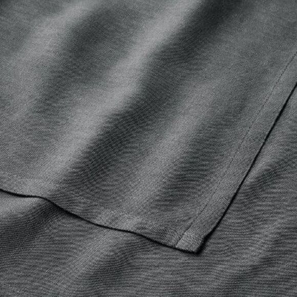 Casaluna -  Bed Skirt Linen Box Pleat OEKO-TEX Certif Gray - Picture 3 of 3